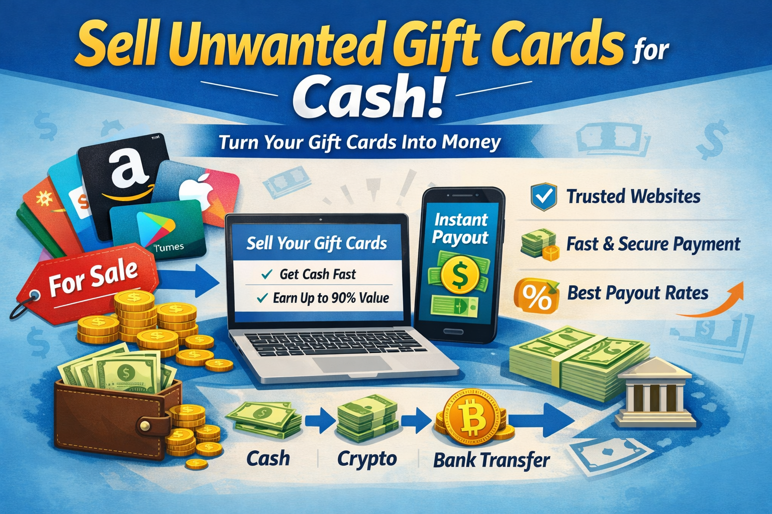 selling unwanted gift cards