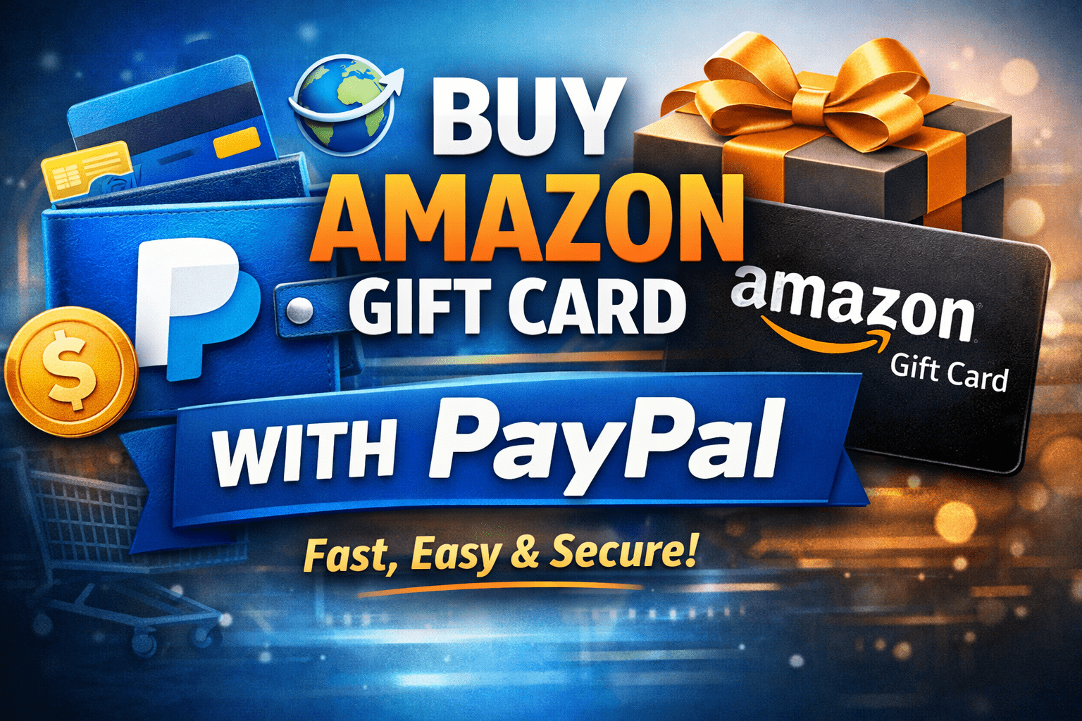 Buy Amazon Gift Card with PayPal