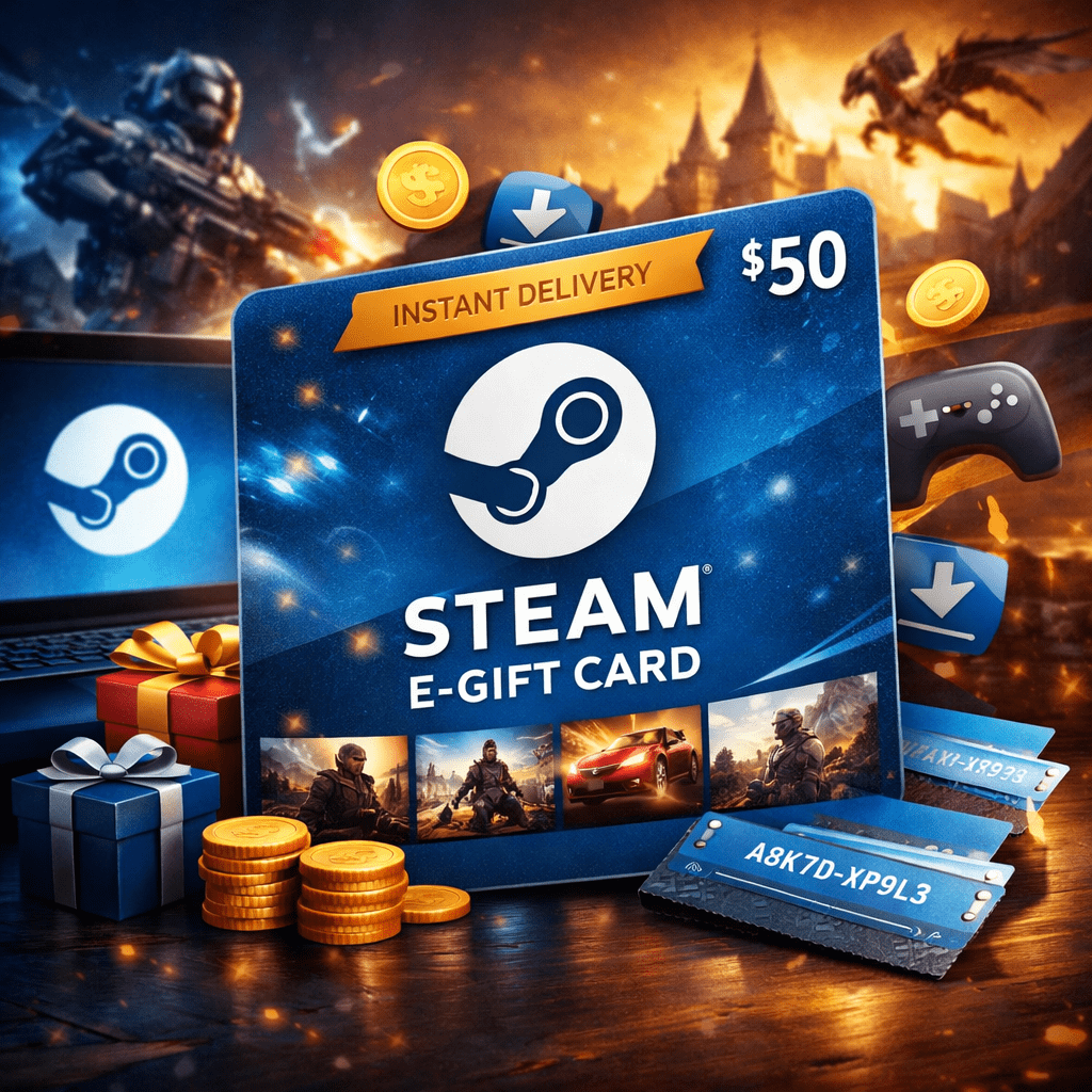 steam e gift card